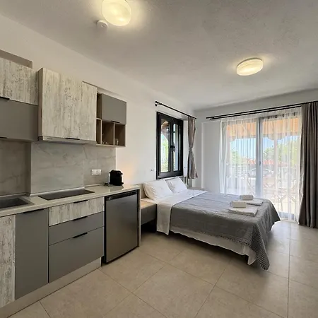 Ammos Casta Beachfront Апартаменты Никити